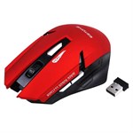 Wireless Estone 2.4GHz Mouse - Red